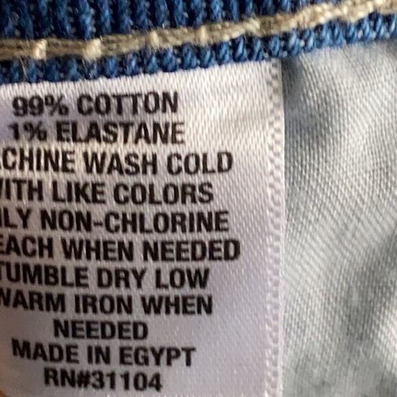 $25/ New Direction Girlfriend Cuffed Jeans Size 12R - Picture 4 of 16